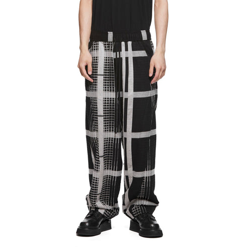 JULIUS 887PAM8 Black / Cyber Construction Pant